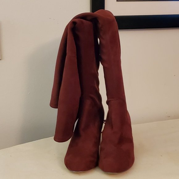 Charles By Charles David Shoes - Charles by Charles David- Women's Faux Suede Knee High Boots